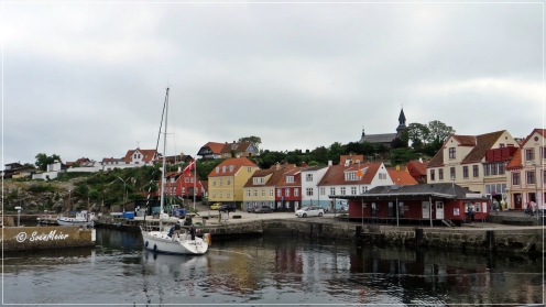 Bornholm - Gudhjem - von hier aus geht es per Schiff zu den "Erbseninseln".